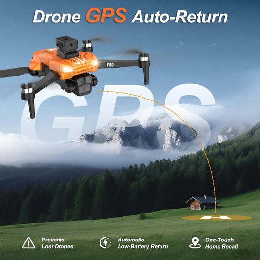 4K Camera Drone with Auto-Tracking