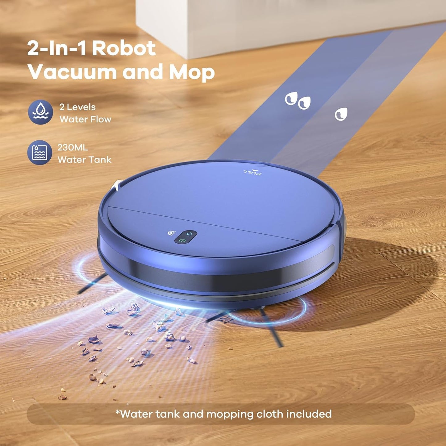 2-in-1 Smart Robot Vacuum Cleaner