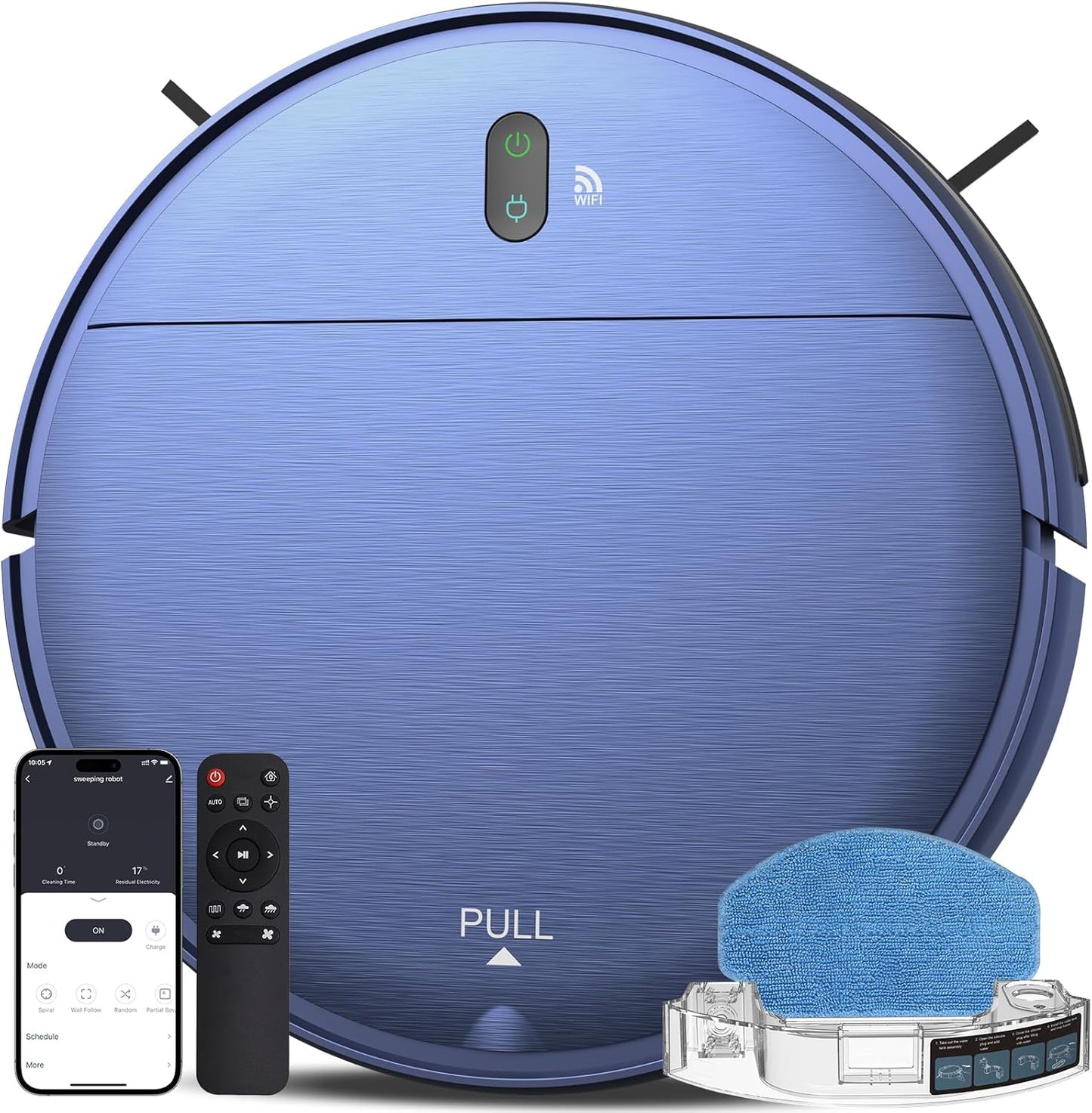 2-in-1 Smart Robot Vacuum Cleaner